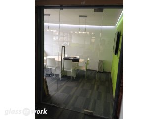 Priority Exhibitions Limited (Coventry, West Midlands): Glass Office Door