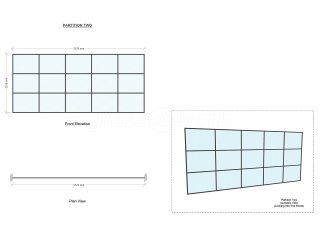 PSC UK CENTRAL SERVICES (City of London, London): Industrial-Style Soho Glazing Acoustic Glass Partitioning - Commercial Fit-out