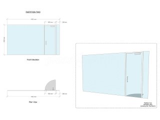 Purple Shopfitters (Chelsea, London): Multiple Internal Glazed Walls Using Acoustic Laminated Glass