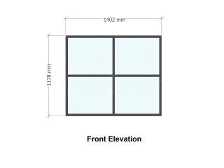 Domestic Project (Doncaster, South Yorkshire): T-Bar Glass Internal Window and Sliding Double Doors