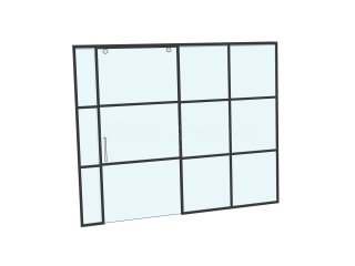 Domestic Project (Radlett, Hertfordshire): Heritage-Style Glass Wall With Sliding Door