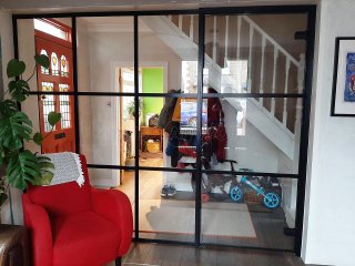 Domestic Project (Hampton Hill, London): Glass Partition Wall With Soundproofing