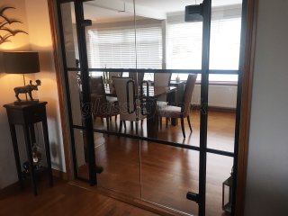 Domestic Project (Hythe, Kent): T-Bar Industrial Style Metal And Glass Banded Glazing