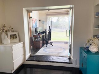 Domestic Project (Towcester, Northamptonshire): Frameless Glass Double Doors