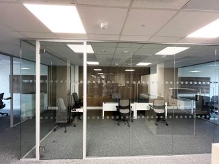 Shelley Offices (Borehamwood, Hertfordshire): Glass Partitions For Serviced Offices