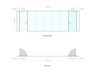 Shelley Offices (Borehamwood, Hertfordshire): Glass Partitions For Serviced Offices