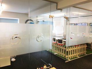 Silverchip Ltd (Newton Heath, Manchester): Glass Office Separating Wall
