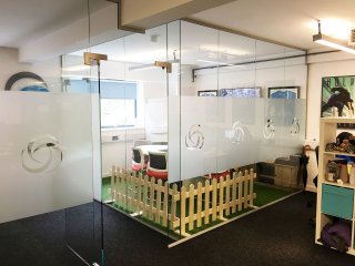 Silverchip Ltd (Newton Heath, Manchester): Glass Office Separating Wall