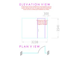 Rapid Pictures (Shepherd's Bush, London): Single Glazed Glass Partition