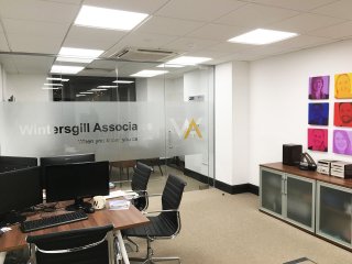 Sturman & Wood (Ilkley, West Yorkshire): Glass Partitioning