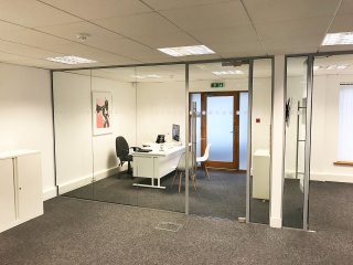 Tann Westlake Limited (Bognor Regis, West Sussex): Glazed Office & Glass Meeting Room With Framed Doors
