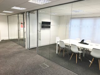 Tann Westlake Limited (Bognor Regis, West Sussex): Glazed Office & Glass Meeting Room With Framed Doors