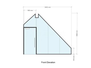 TMV Architects (Peterborough, Cambridgeshire): Loft Room Internal Glass Partition