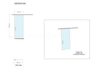 Total Chi (Regents Park, London): Toughened Glass Room Divider And Frameless Glass Sliding Door