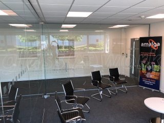 Amalga Limited (West Drayton, Greater London): Toughened Glass Corner Room