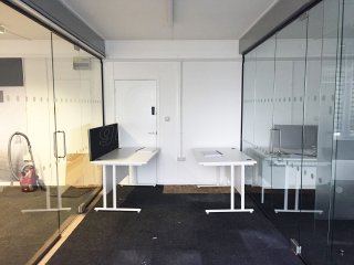 Up & Away Aviation Detailing Ltd (Kidlington, Oxfordshire): Toughened Glazed Office Separation Screens