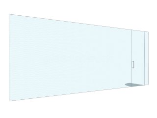 Virtue Decorating Ltd (Banbury, Oxfordshire): Toughened Glass Office Partition - Fully Installed