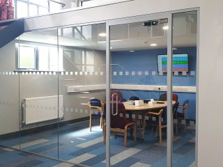 The Welby Group (Bottesford, Nottinghamshire): Laminated Glazing Acoustic Screen For Doctors Surgery Office