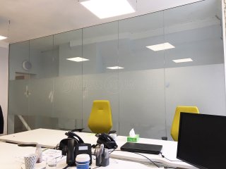 Whyte Homes PLC (Winchester, Hampshire): Glass Office Wall