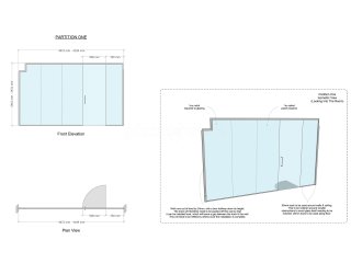 x2 Wealth Management Ltd (Ashbourne, Derbyshire): Frameless Glass Office Screens