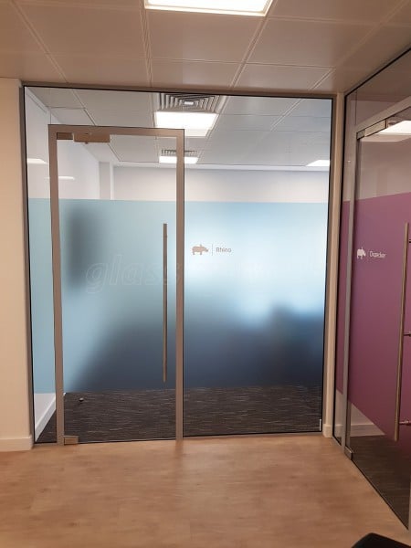 Twogether Creative Ltd (Marlow, Buckinghamshire): Large Glass Office Partitioning Fitout