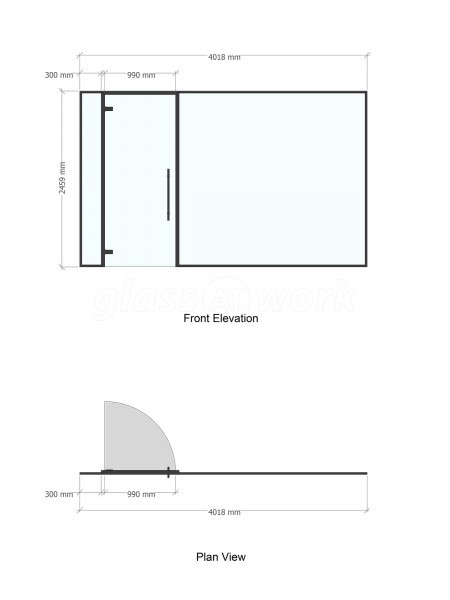 Arc Group London (Edmonton, London): Glass Office Pods and Doors
