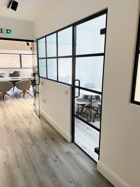 Bascomb and Drew Maintenance (Acton, London): T-Bar Grid Glazing Glass Walls and Doors