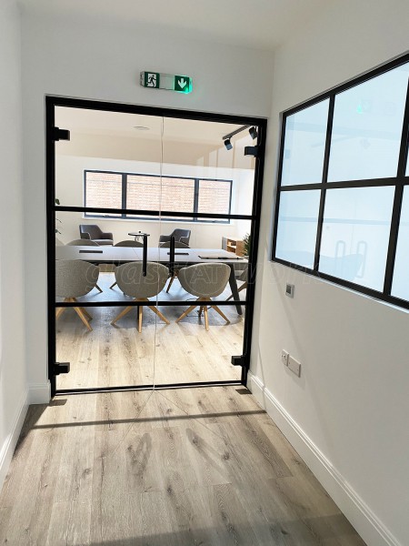 Bascomb and Drew Maintenance (Acton, London): T-Bar Grid Glazing Glass Walls and Doors