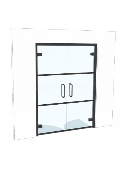Bascomb and Drew Maintenance (Acton, London): T-Bar Grid Glazing Glass Walls and Doors