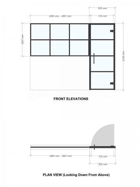 Bascomb and Drew Maintenance (Acton, London): T-Bar Grid Glazing Glass Walls and Doors
