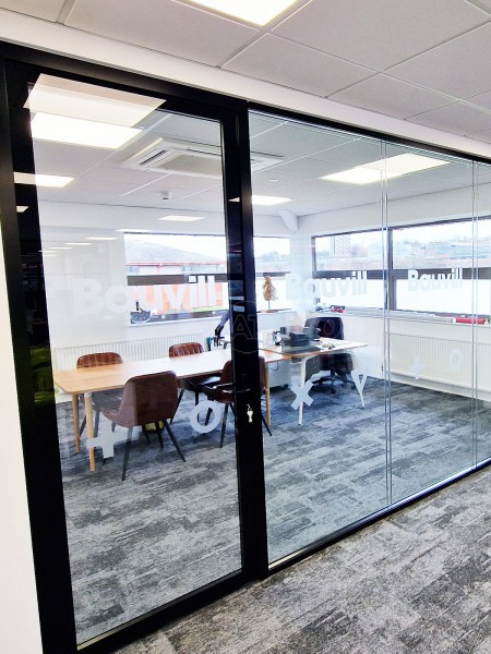 Bauvill (Rochester, Kent): Mixed T-Bar and Frameless Double Glazed Installation