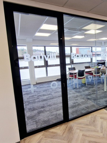 Bauvill (Rochester, Kent): Mixed T-Bar and Frameless Double Glazed Installation