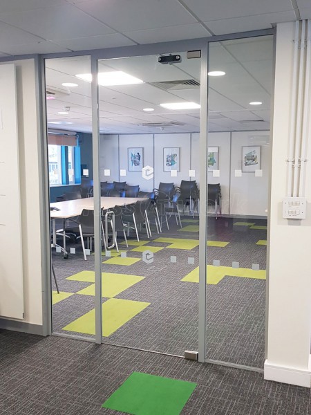 Emerald Group Publishing Ltd (Bingley, West Yorkshire): Frameless Toughened Glass Wall