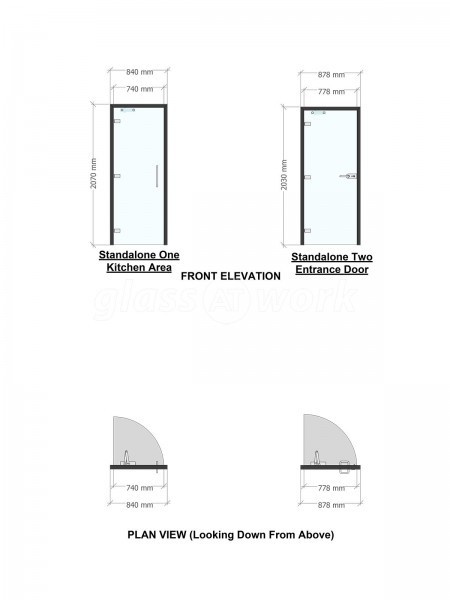 Blue Line Taxi Services (Wallsend, Tyne and Wear): Commercial Glass Office Fitout