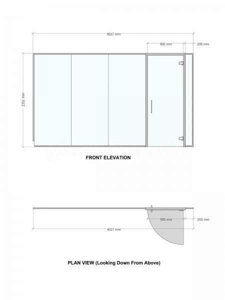 Bronsens Accountants (Witney, Oxfordshire): Frameless Glass Offices