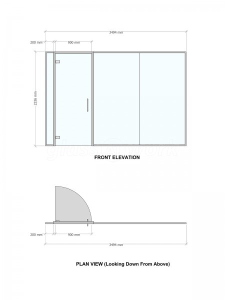 Bronsens Accountants (Witney, Oxfordshire): Frameless Glass Offices