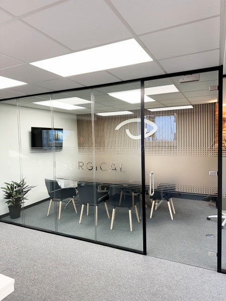 City Insulation Group (Oldham, Greater Manchester): Double Glazed Glass Corner Office
