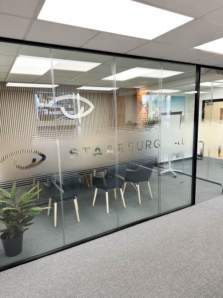 City Insulation Group (Oldham, Greater Manchester): Double Glazed Glass Corner Office