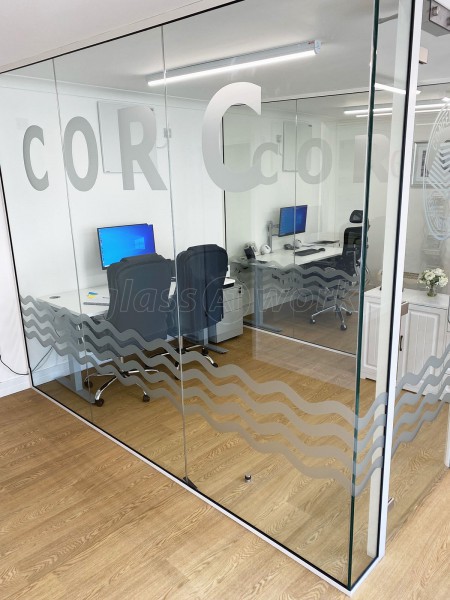 Confederation of Roofing Contractors (Brightlingsea, Essex): Glass Office Pods Using Laminated Acoustic Glass
