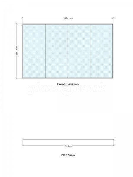 DGA Construct (Cowbridge, Vale of Glamorgan): Laminated Glass Office Partitions