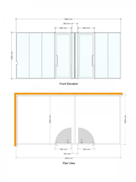 Davis Derby (Derby, Derbyshire): Single and Double Glazed Office Partitions