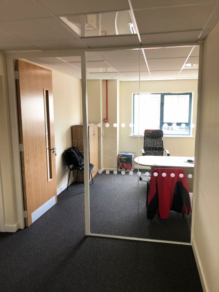 Dynapac (Rugby, Warwickshire): Glazed Office Partition Fit-Out