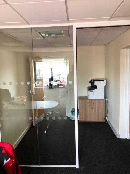 Dynapac (Rugby, Warwickshire): Glazed Office Partition Fit-Out