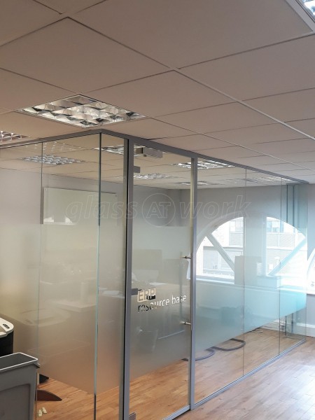 ERP Resource Base (Greenwich, London): Three Sided Glass Room With Framed Glass Door