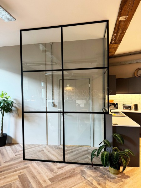 Gibe Digital (Arnos Vale, Bristol): Office Glass Vestibule Entrance Screen