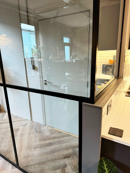 Gibe Digital (Arnos Vale, Bristol): Office Glass Vestibule Entrance Screen