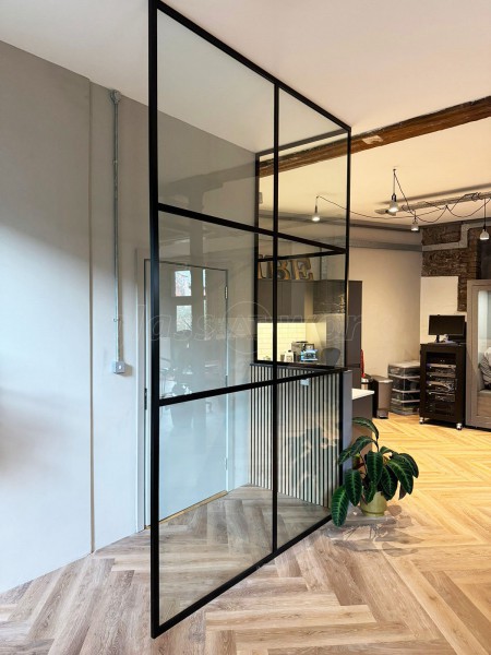 Gibe Digital (Arnos Vale, Bristol): Office Glass Vestibule Entrance Screen