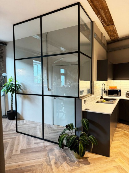 Gibe Digital (Arnos Vale, Bristol): Office Glass Vestibule Entrance Screen
