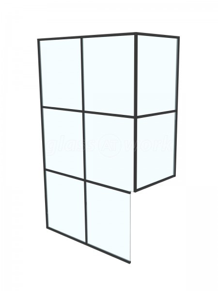 Gibe Digital (Arnos Vale, Bristol): Office Glass Vestibule Entrance Screen