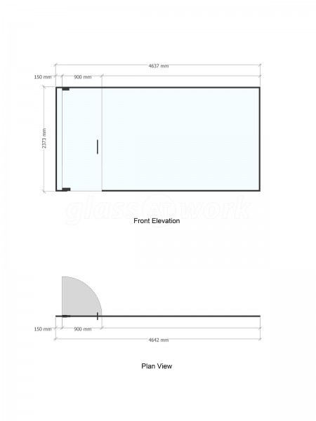 Global CxM Gecko Software DTI Project Solutions (Whitstable, Kent): Glass Office Partitions